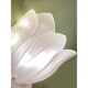 Contemporary Venetian Sanded Murano Glass Floreal Wall Sconces-Set of Two