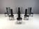 Vintage postmodern dining chairs, 1980s