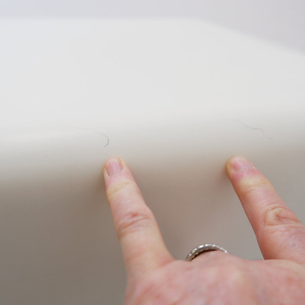 Side table/small bedside table Space Age Tulip Foot by Lusch Product - Germany 1970s