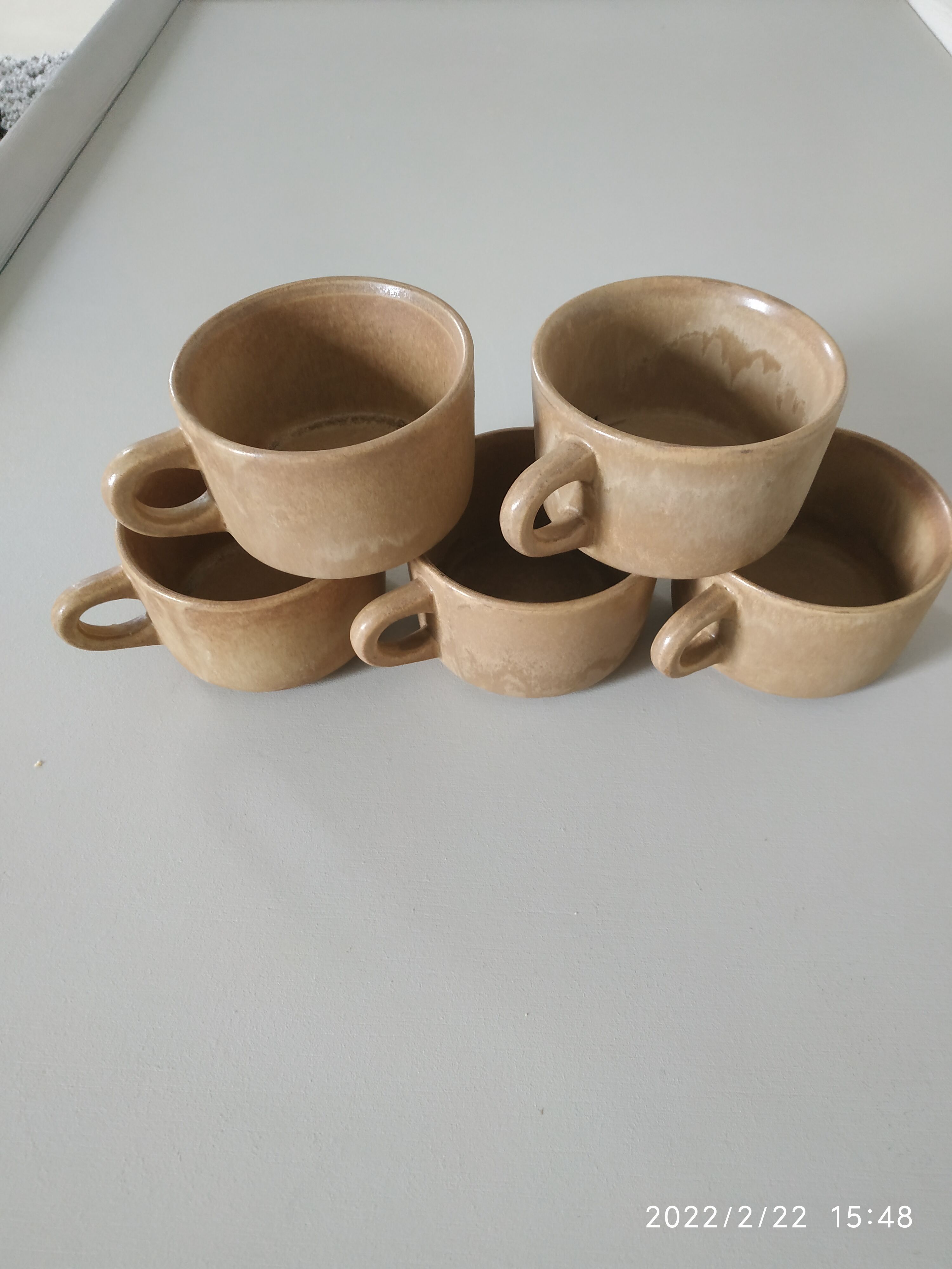 Sandstone cups