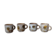 Tasses feuillages