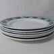 6 flat plates lotus, terre de fer