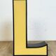Lettre L Lumineuse Vintage, 1970