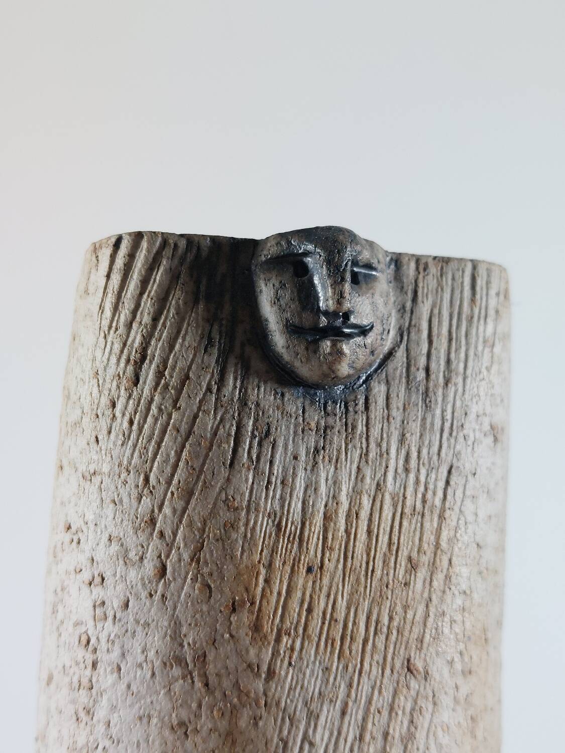 Vintage mid-century handmade ceramic vase