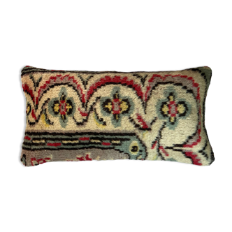 Vintage turkish handmade cushion cover, 30 x 60 cm