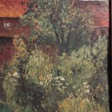 French vintage oil painting, signed Deputy