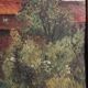 French vintage oil painting, signed Deputy