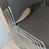 Set of 6 David Rowland chairs