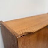 Scandinavian secretary with compass feet