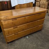 Luigi Gorgoni elm chest of drawers