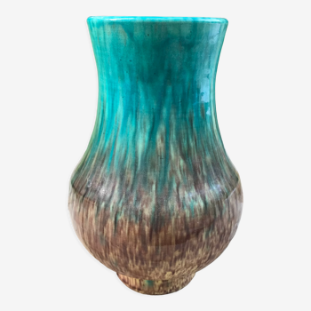 Old ceramic vase signed Accolay BC