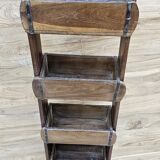 5-tier shelf in Burmese teak