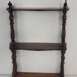 Napoleon III mahogany wall shelf