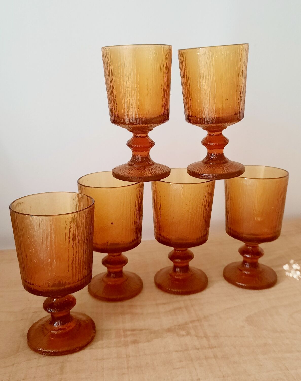 Verres Timo Sarpaneva ambré