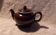 1960s vintage enamelled ceramic teapot