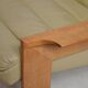 Paire de fauteuils cuir vert 1960