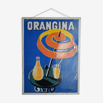 Plaque Orangina circa 60