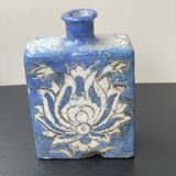 Petit vase bleu Qajar