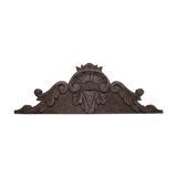 Old pediment in chene