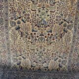 Persian Nain Iran Wool and Silk Rug Circa 1960" Handmade - 1.60 x 2.30 Meters