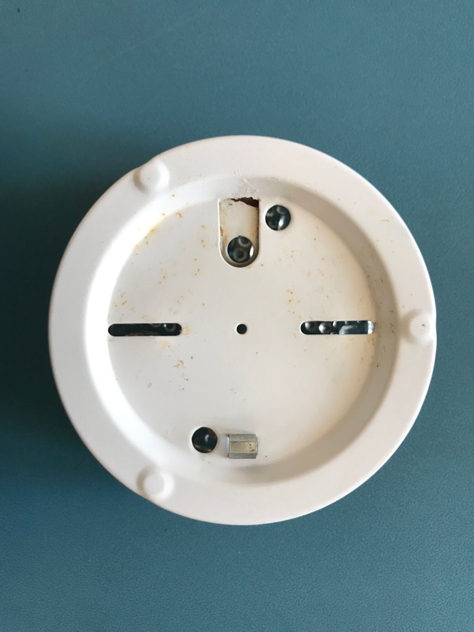 Moulded glass ceiling light