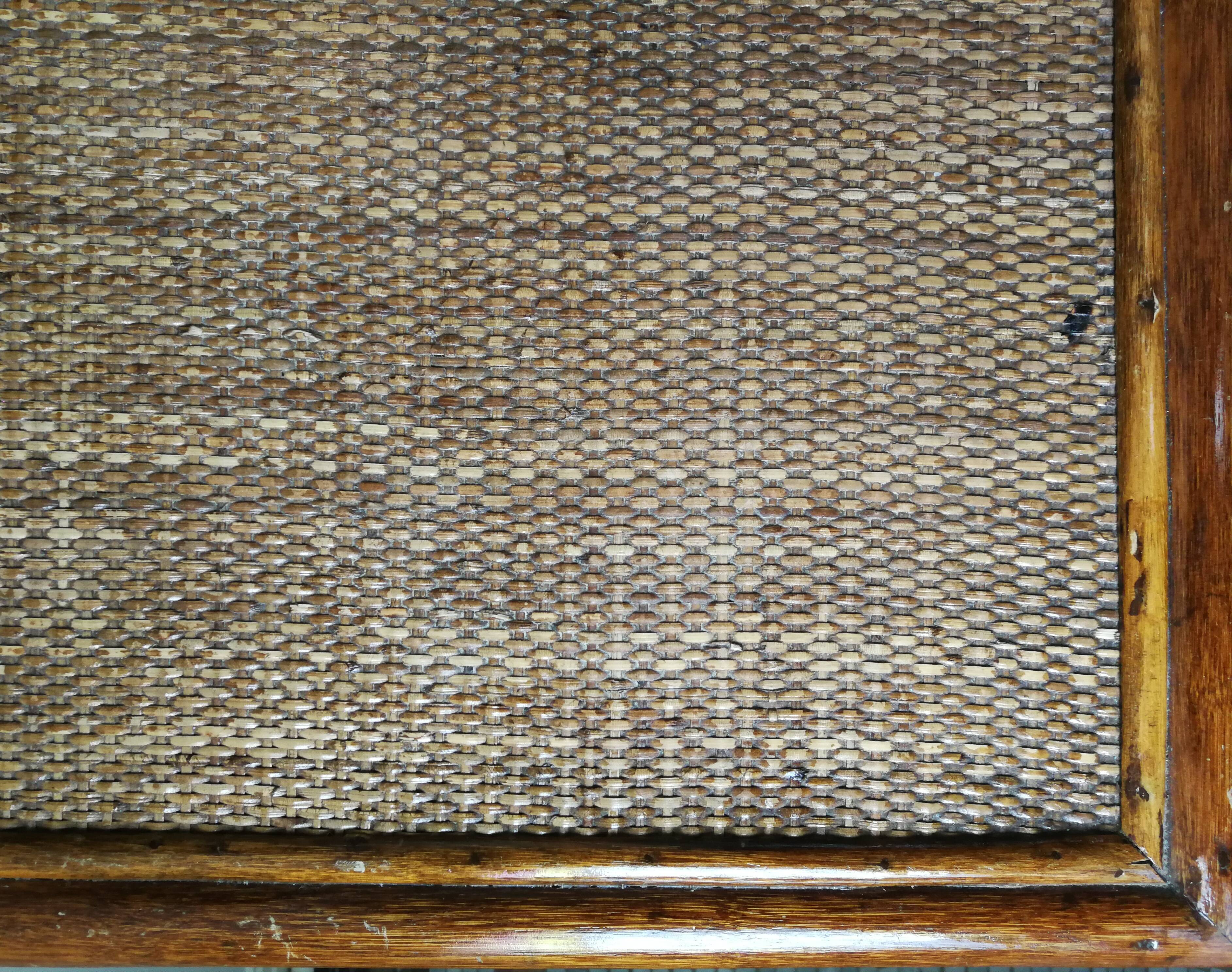 Rattan dressing table