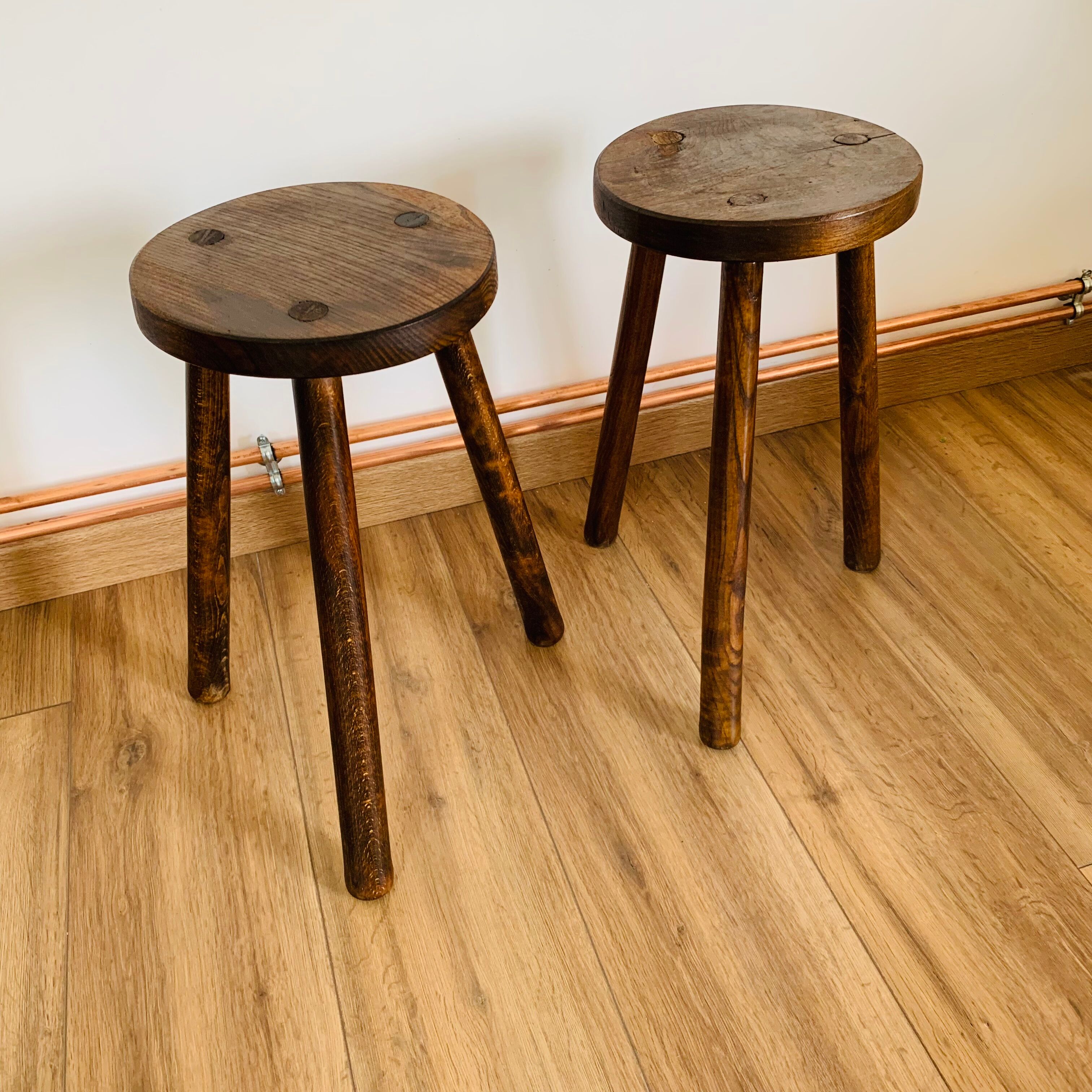 Pair of minimalist stools