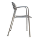 Toledo aluminum armchair Jorge Pensi for Amat 1988
