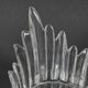 Bol en cristal Skruf des années 1970 « Couronne » par Bengt Edenfalk.