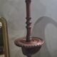 Lampadaire en bois massif 1930