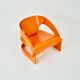 Fauteuil modèle 4801 de Joe Colombo pour Kartell, 1960s