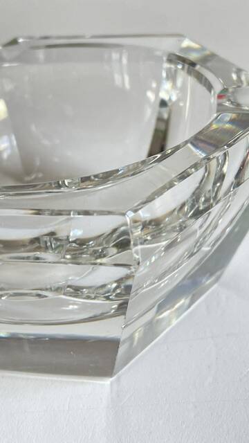CENDRIER Vide-Poche CRISTAL Vintage