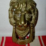 Old solid brass knocker