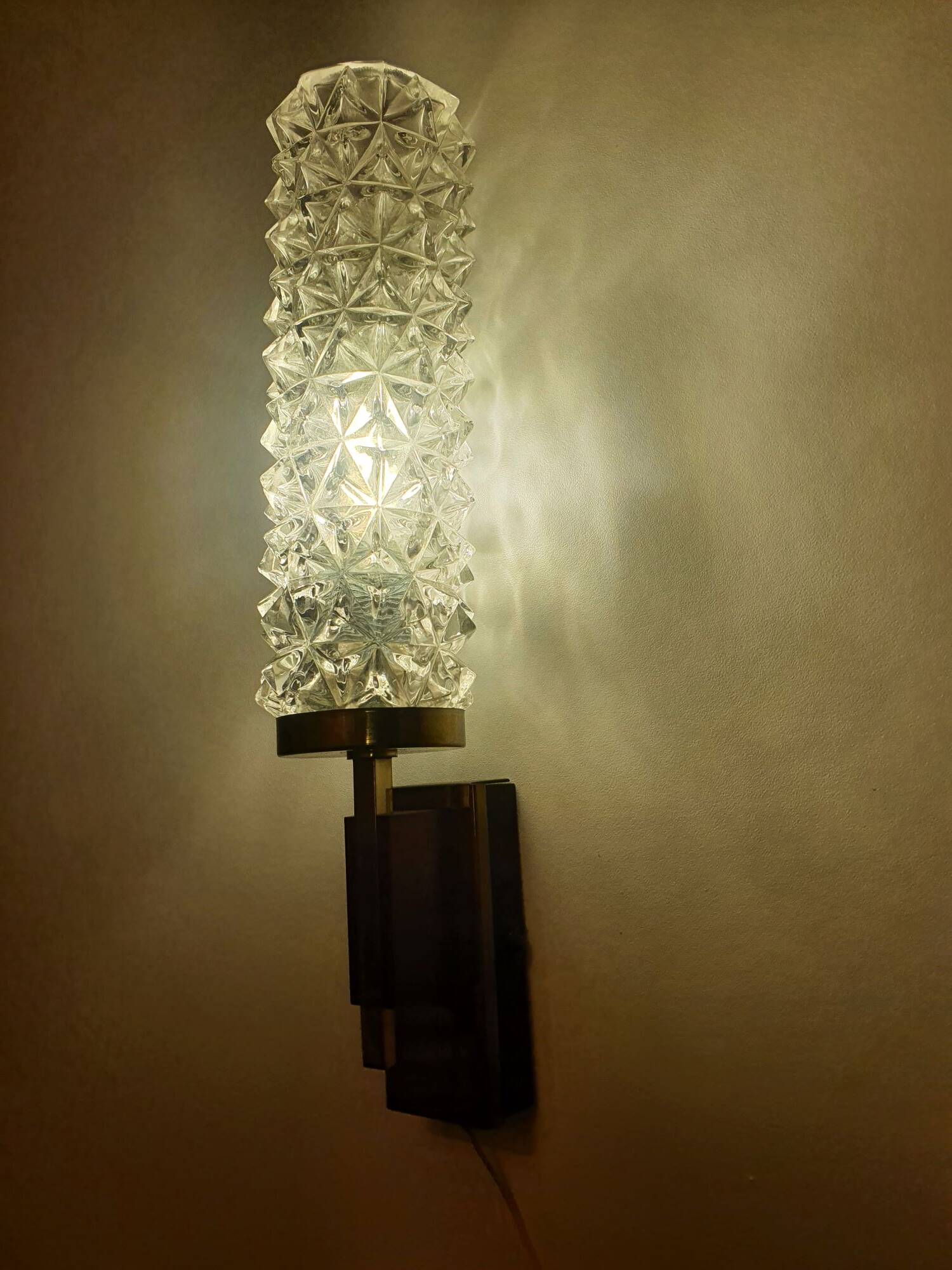 Pair of Arlus designer wall lights