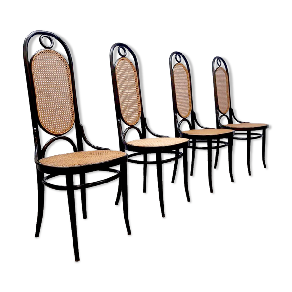 Set of 4 Vintage design dining chairs Thonet