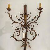 Wall lamp, sword, in the style of the baguès house, circa 1950