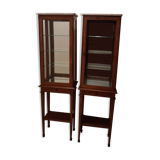 Pair of showcases