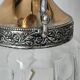 Vintage silver-plated Italian carafe