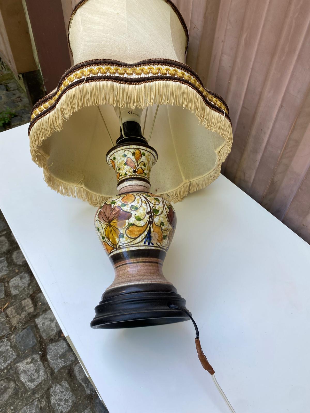 1960s vintage table lamp