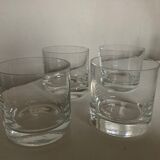 Product BHV Set of 4 smooth solid crystal whisky glasses