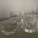 Product BHV Set of 4 smooth solid crystal whisky glasses