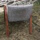 Armchair bow wood steiner