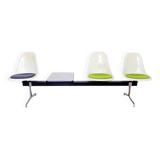 Eames 3-seater bench Vitra Edition 1970 Fiberglass