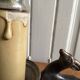 Antique bedside lamp night light by Jacques Limousin