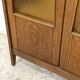 Vintage 1950s Parisian glass cabinet