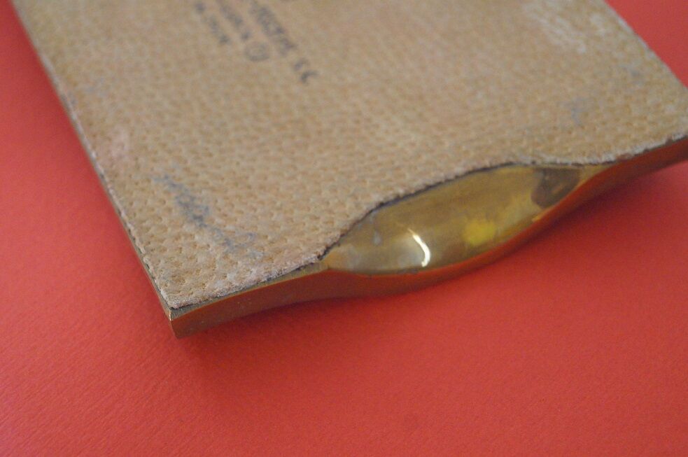 Empty bronze pocket by David Marshall 1970
