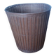Wicker or rattan wastepaper basket, basket or plant pot