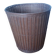 Wicker or rattan wastepaper basket, basket or plant pot