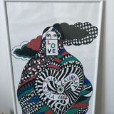 Poster by Yves Saint Laurent