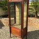 Mahogany Showcase - Bronze Golden Style Louis XVI